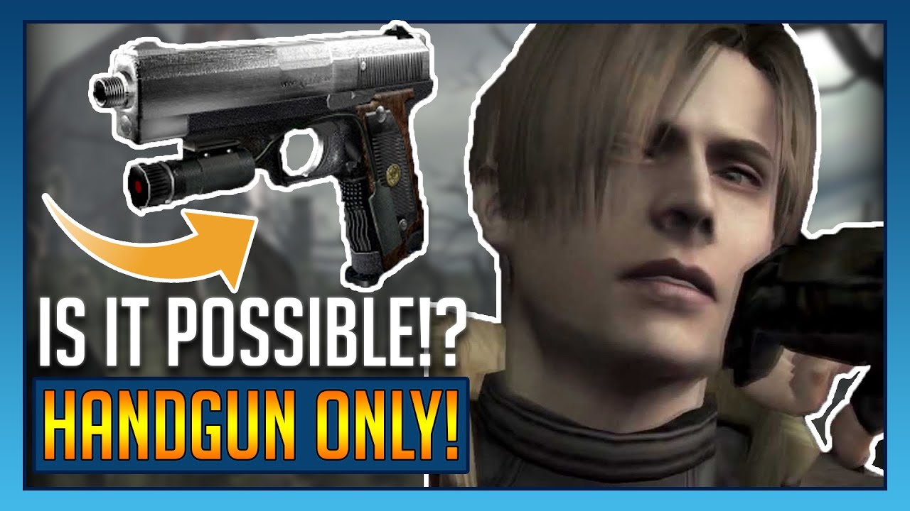 Resident Evil 4... BUT WITH ONLY THE HANDGUN!!!????