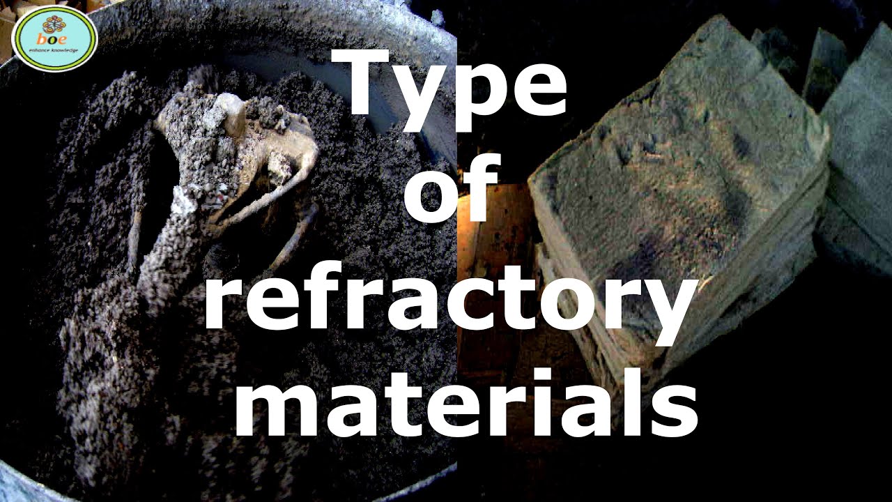 REFRACTORY || TYPES OF REFRACTORY MATERIALS ||