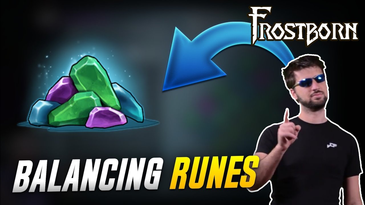 BEST Way for Balancing Frostborn Runes! (Devs Requested This!)