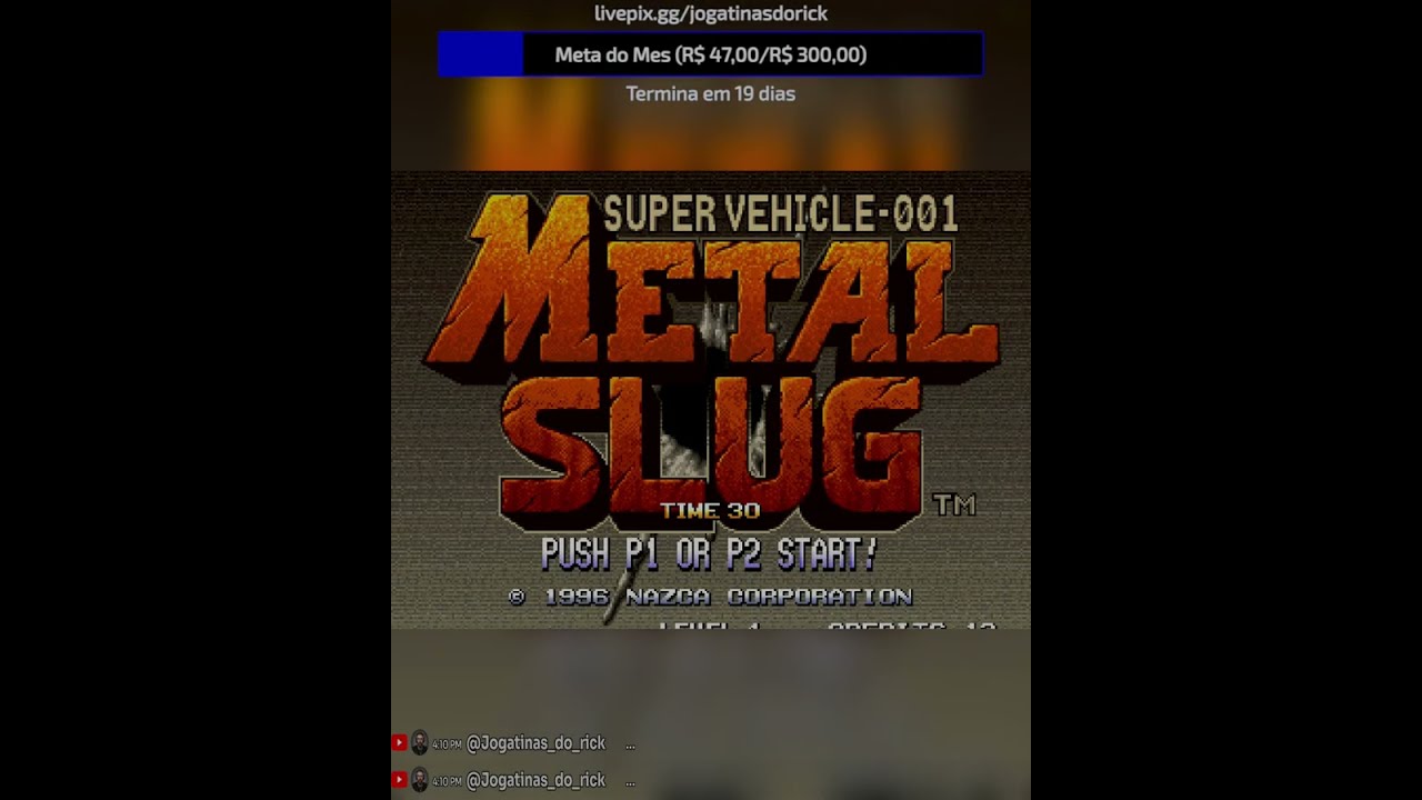 💥Jogando a Saga Metal Slug | #metalslug #metalslug2 #metalslug3 #arcade #retro #gamesclassicos