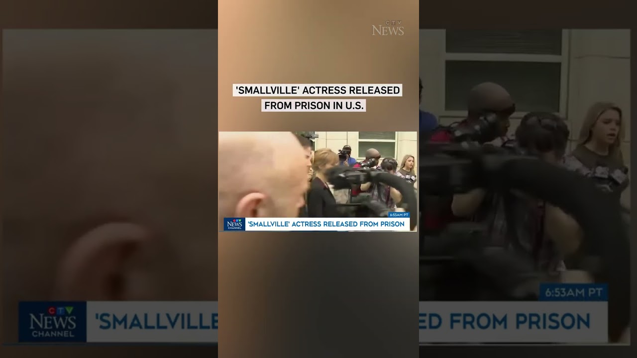 'Smallville' actress Allison Mack released from prison for role in Nxivm sex cult #shorts