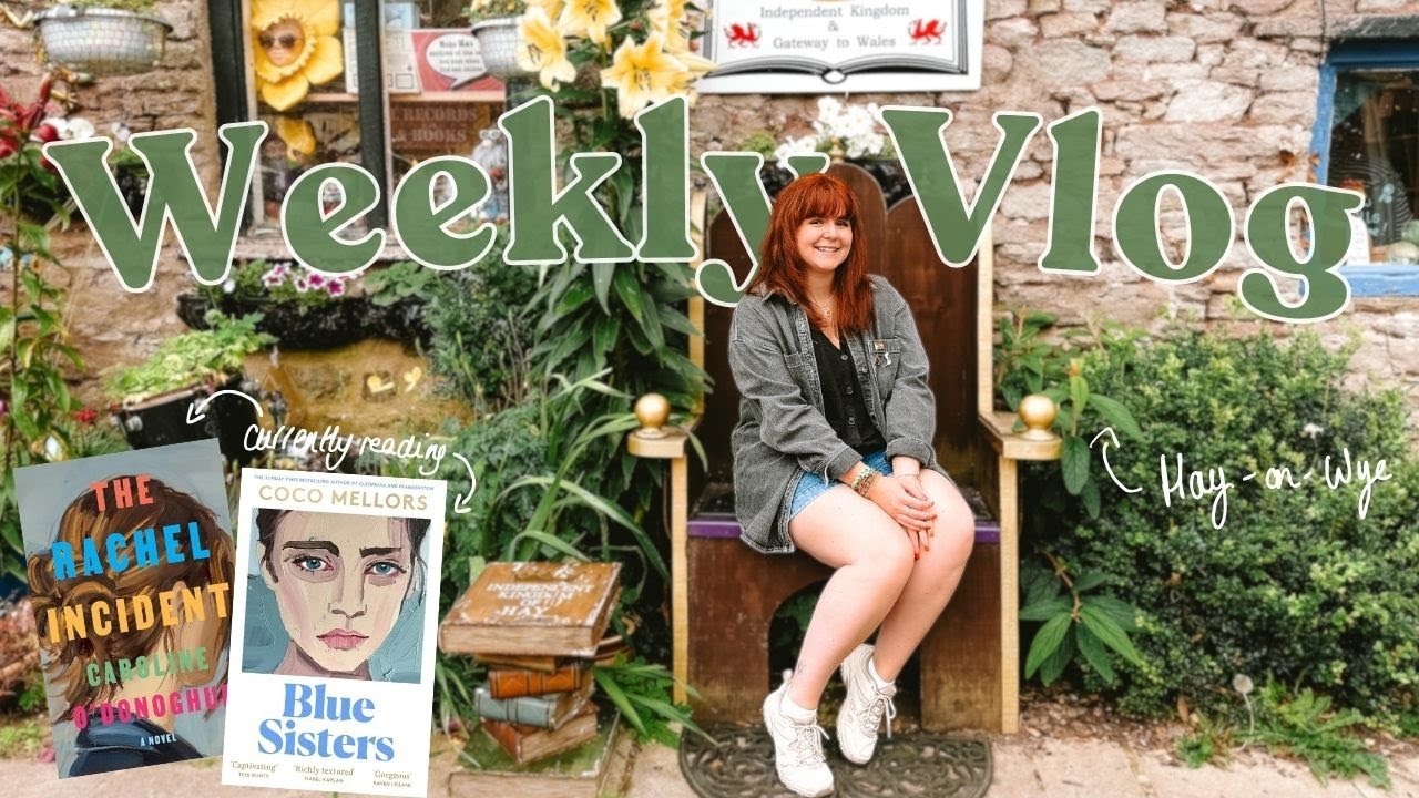 Busiest week of the year, starting a tiny book club and going to the UK's town of books 📚