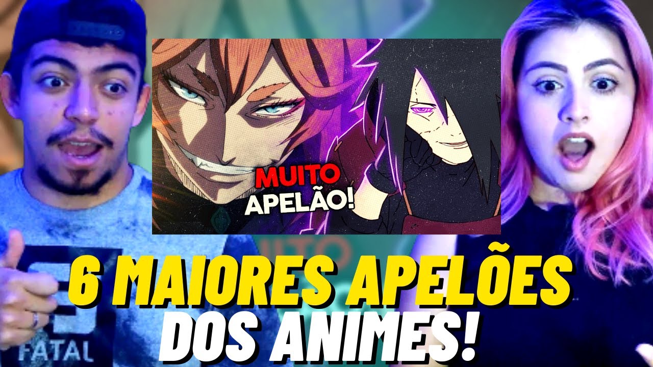 REACT - 6 Personagens MAIS APELÕES dos ANIMES! (Cronosfera) - CASALZINHO