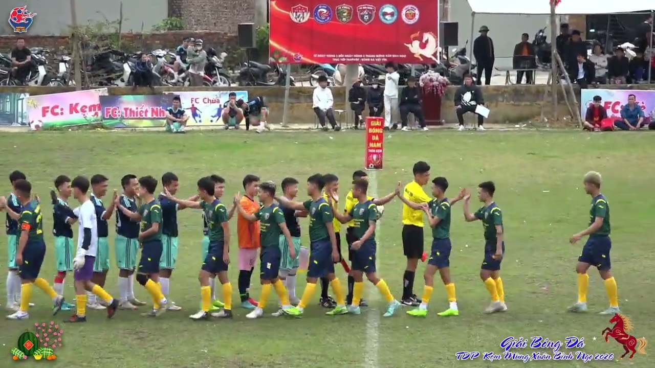 🏆 Giải Bóng Đá TDP Kẹm Mở Rộng Mừng Xuân Bính Ngọ Năm 2026.⚔️Thiết Nham - Đài Sơn.