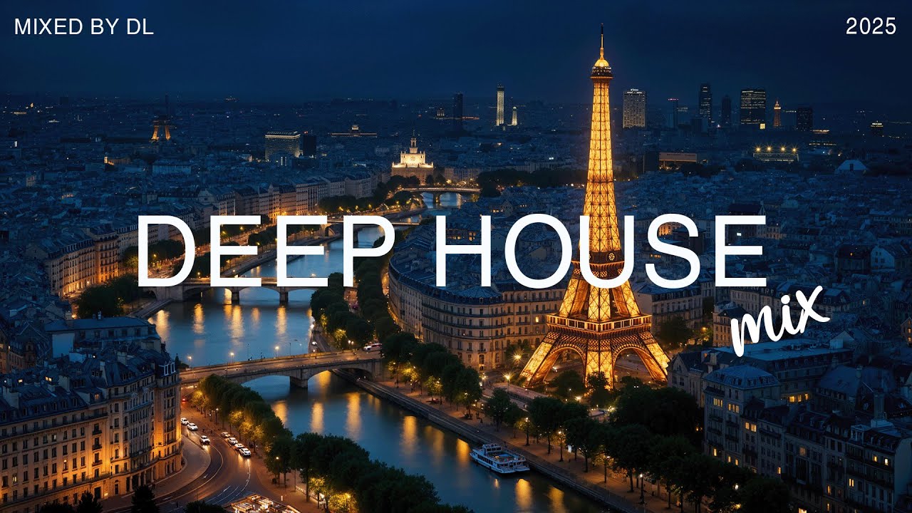 Nightfall Over Highrise Lights 🌙 Deep House Skyline Mix | Chill & Unwind
