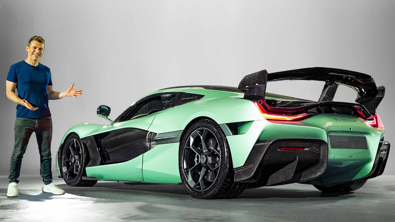 ¡Nuevo Rimac Nevera R de 2,110hp revelado!