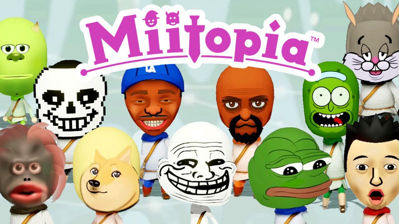 50 Meme Miis for Miitopia (with Access Key Codes) [#5]