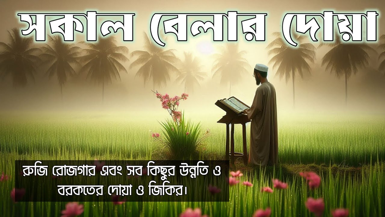 সকালটা শুরু হোক কিছু বরকতময় কোরআনের আয়াত দিয়ে । সকালের দোয়া ও জিকির । Morning Dua by Sheikh Masud