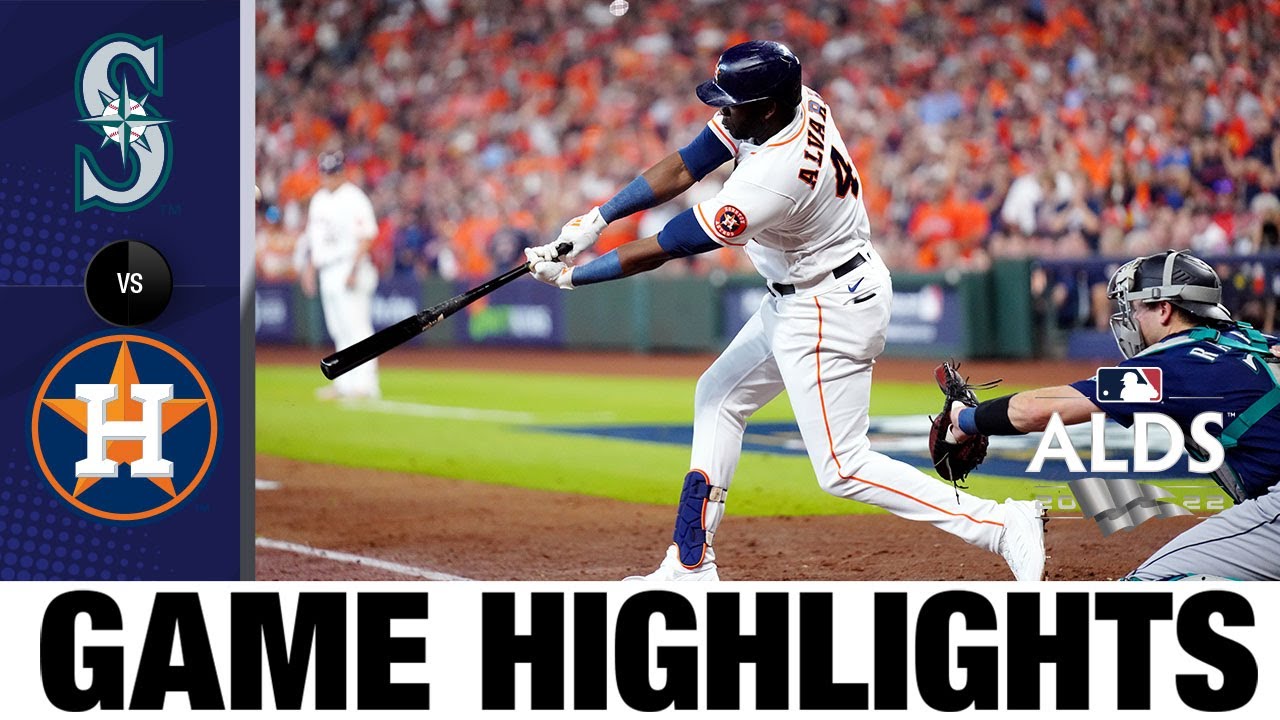 Mariners vs. Astros ALDS Game 1 Highlights (10/11/22) | MLB Postseason Highlights