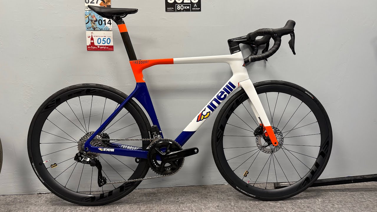 Cinelli Pressure. Сборка на Shimano 105 di2