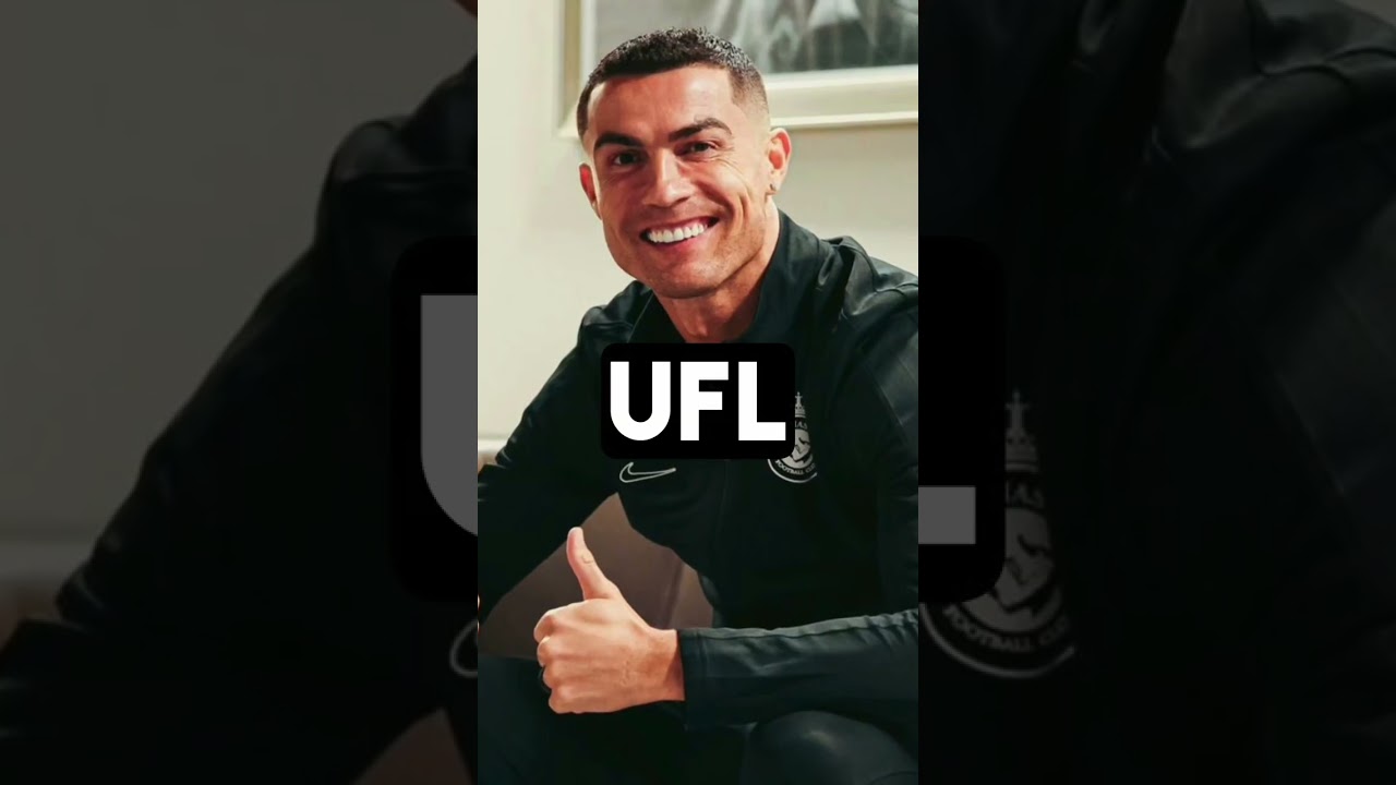 Cristiano Ronaldo Invested $40 Million Into UFL 😮&zwj;💨