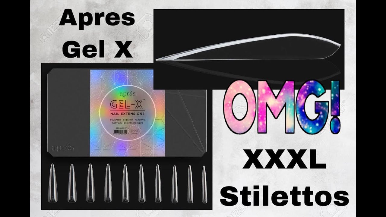 INDEPTH VIDEO ON Apres Gel X XXXL Jenny Bui Nails|QUEEN OF BLING! |💎HOW LONG ARE THEY? DO THEY BEND?