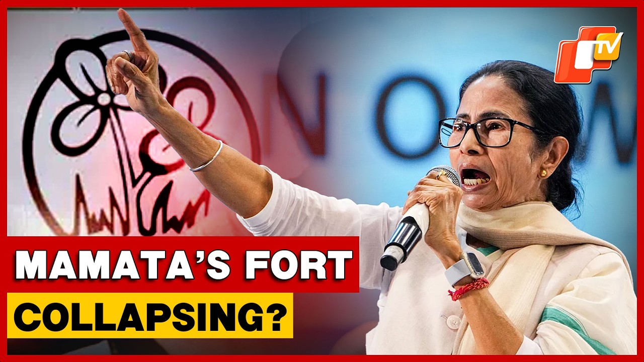 TMC Faces Major Electoral Setback After Massive Bengal Poll Defeat