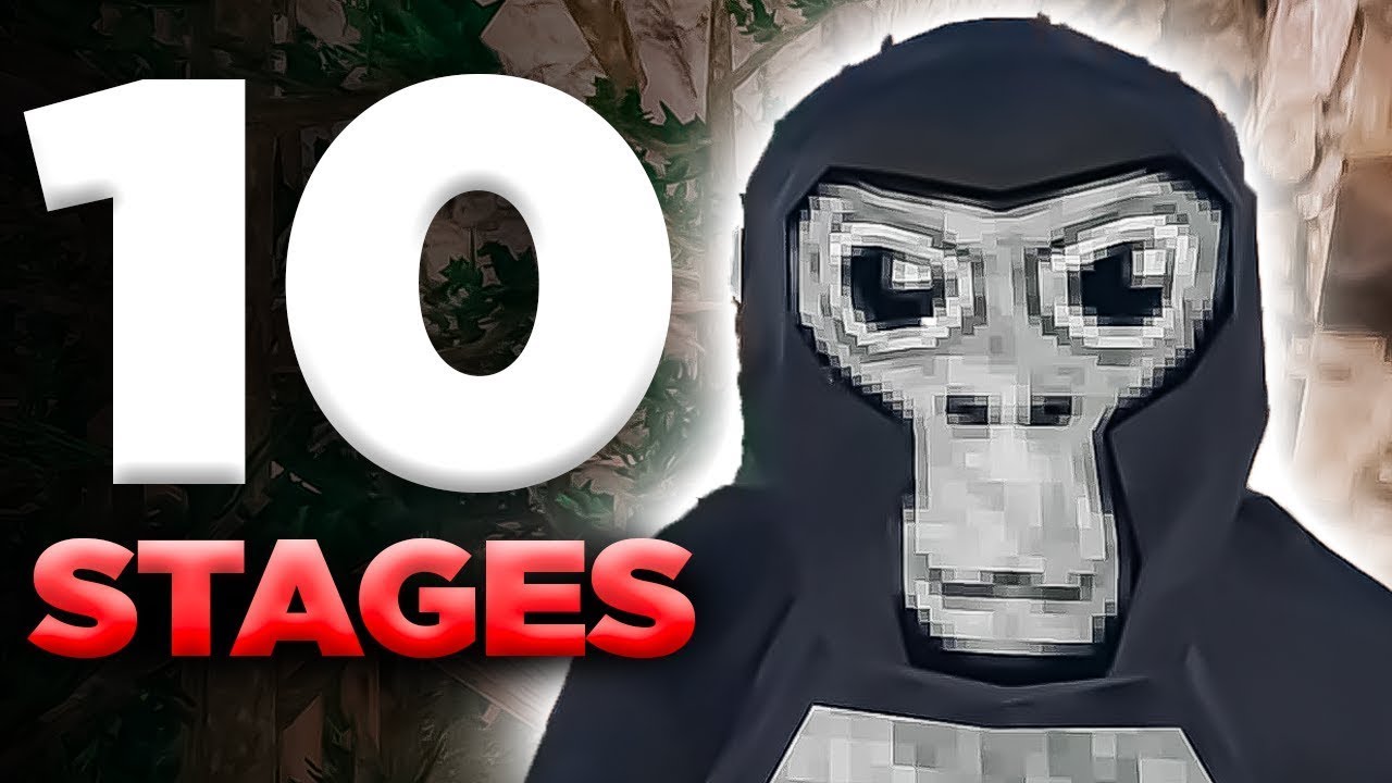 10 стадий каждого игрока Gorilla Tag