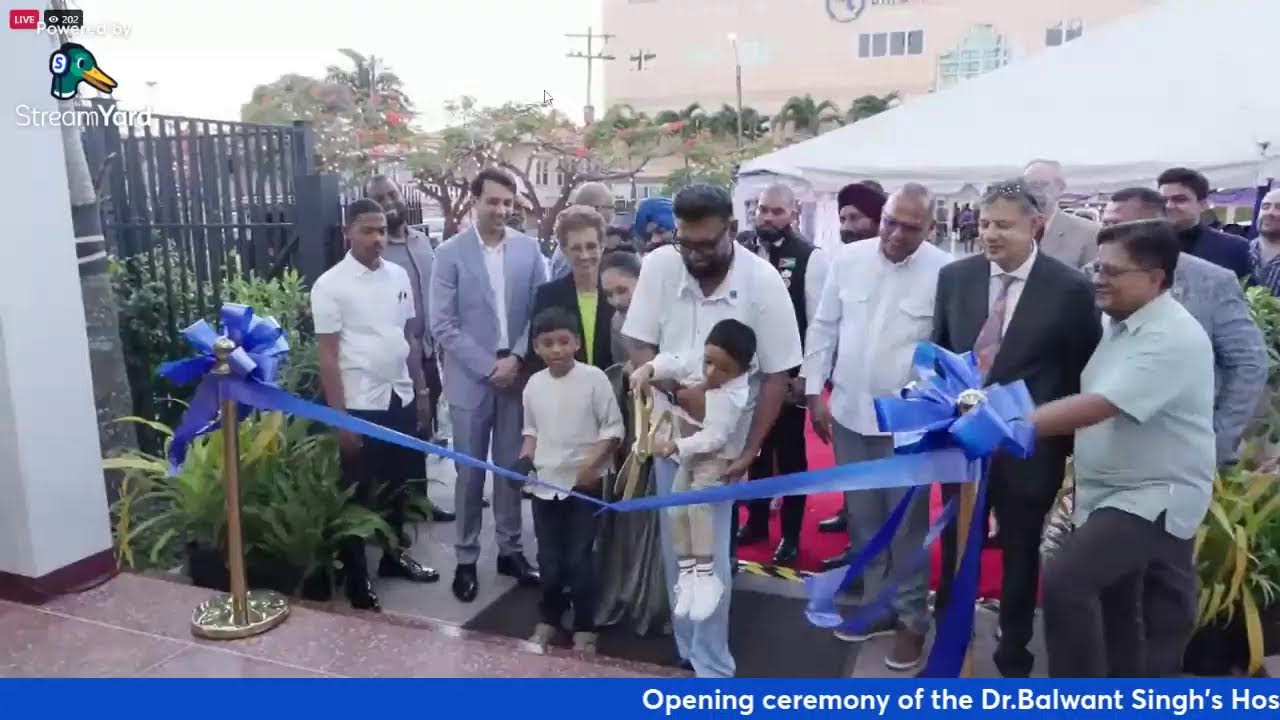 Opening ceremony of the Dr.Balwant Singh's Hospital Outpatient Pavillion.