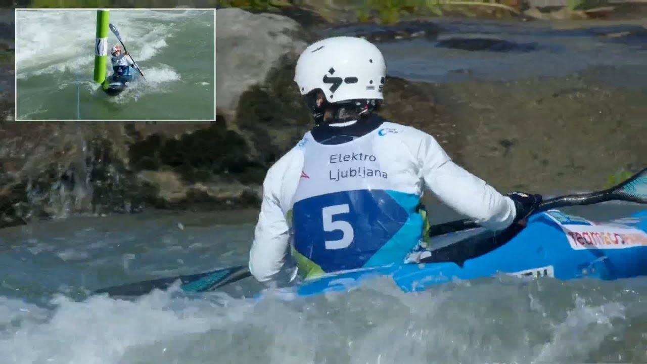 Maialen Chourraut, ESP - Women's Kayak Cross Time Trials / 2025 ICF Canoe Slalom World Cup Ljubljana