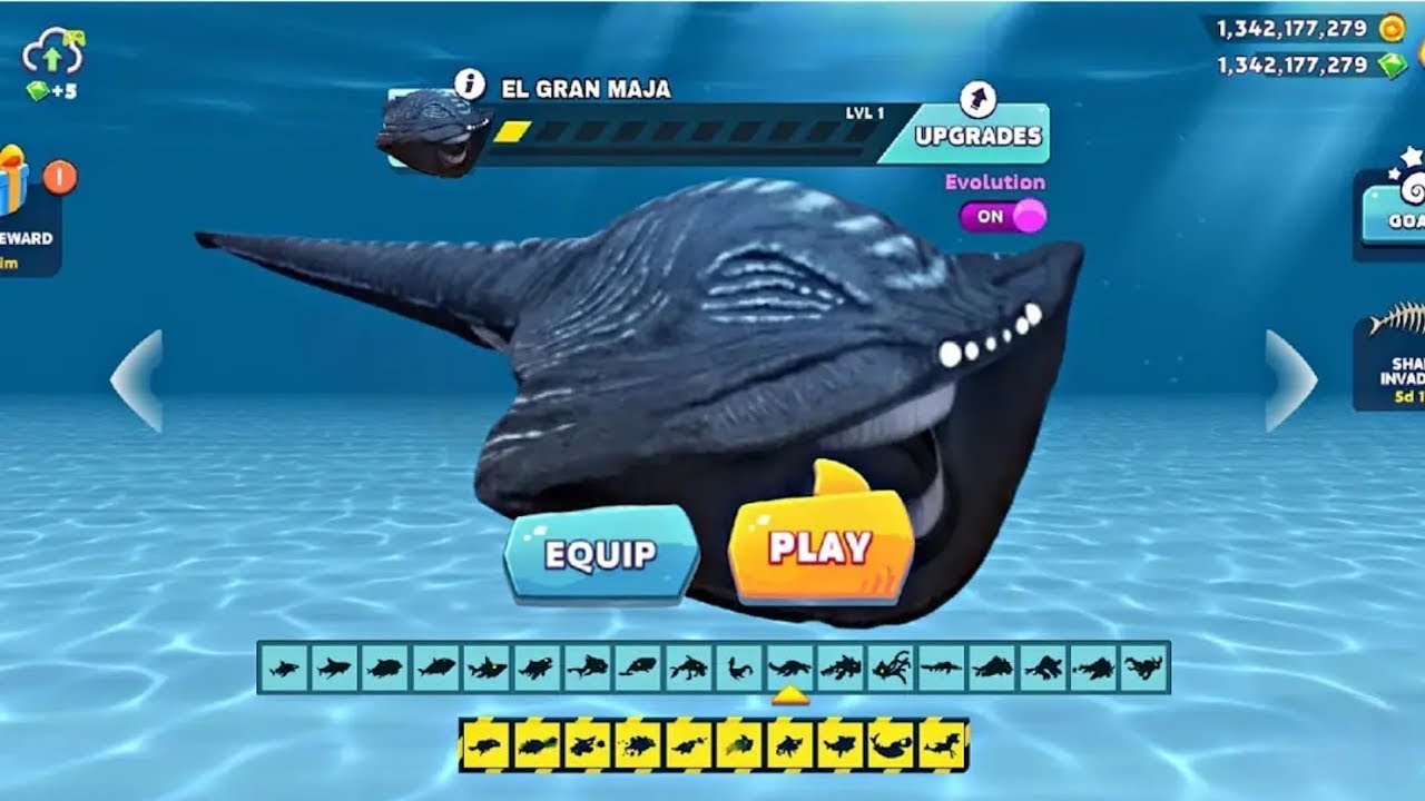 New El Gran Maja shark Coming Soon - All 29 Sharks Unlocked Gameplay - Hungry Shark Evolution