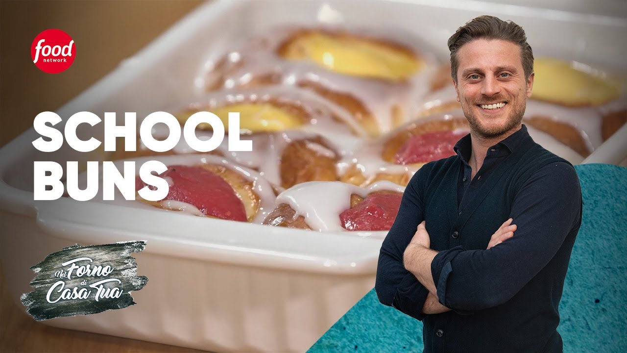 School Buns | NEL FORNO DI CASA TUA | #incucina con Fulvio Marino