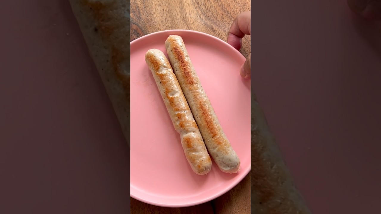My first attempt at making chicken sausage at home