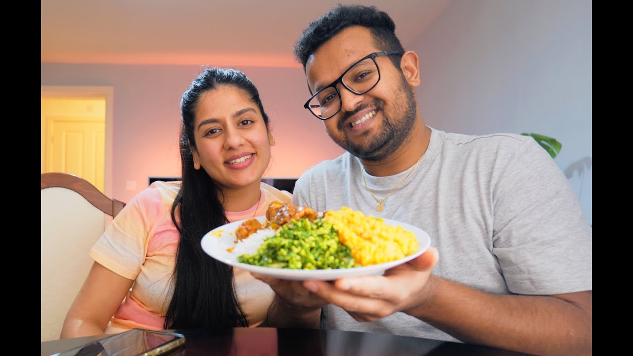 Making Rice and Curry සිංහල Vlog - Episode 57 Dan and Devni