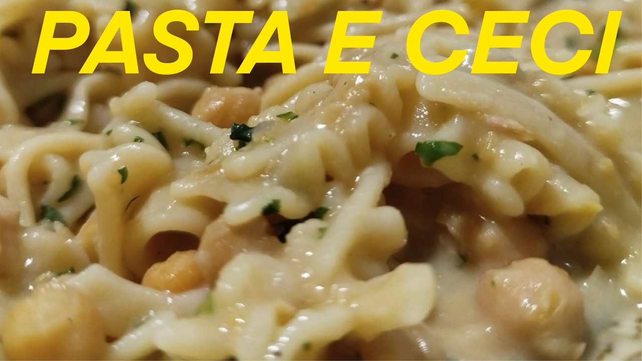 Сливочная паста с нутом по-неаполитански – легкий, недорогой и невероятно вкусный рецепт!