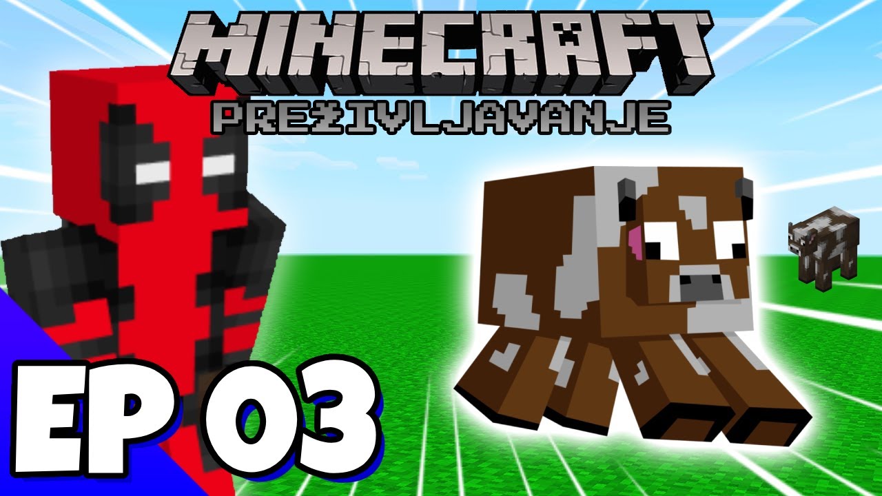 Naučio sam kako očarati! ( Minecraft preživljavanje EP3 )