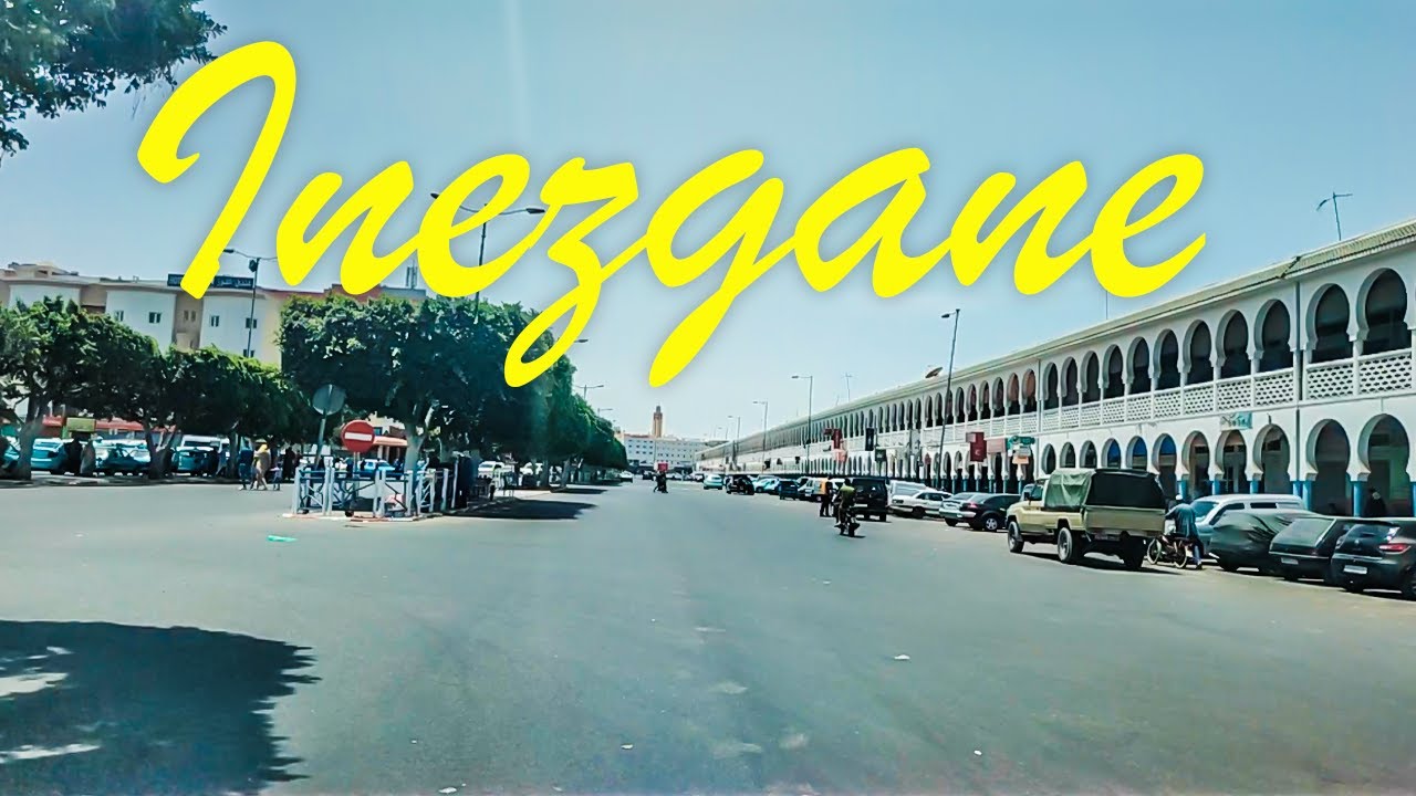جولة في شوارع مدينة إنزكان في ثالث أيام عيد الأضحى 2020 - Drive Tour in Inezgane Streets