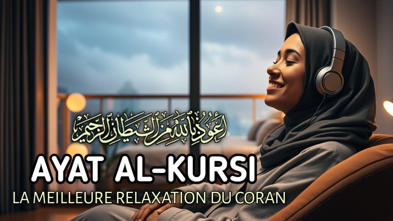 Ayat al-Kursi Lecture Douce 🌙 Anti Stress, Foi Renforcée et Nuit Paisible