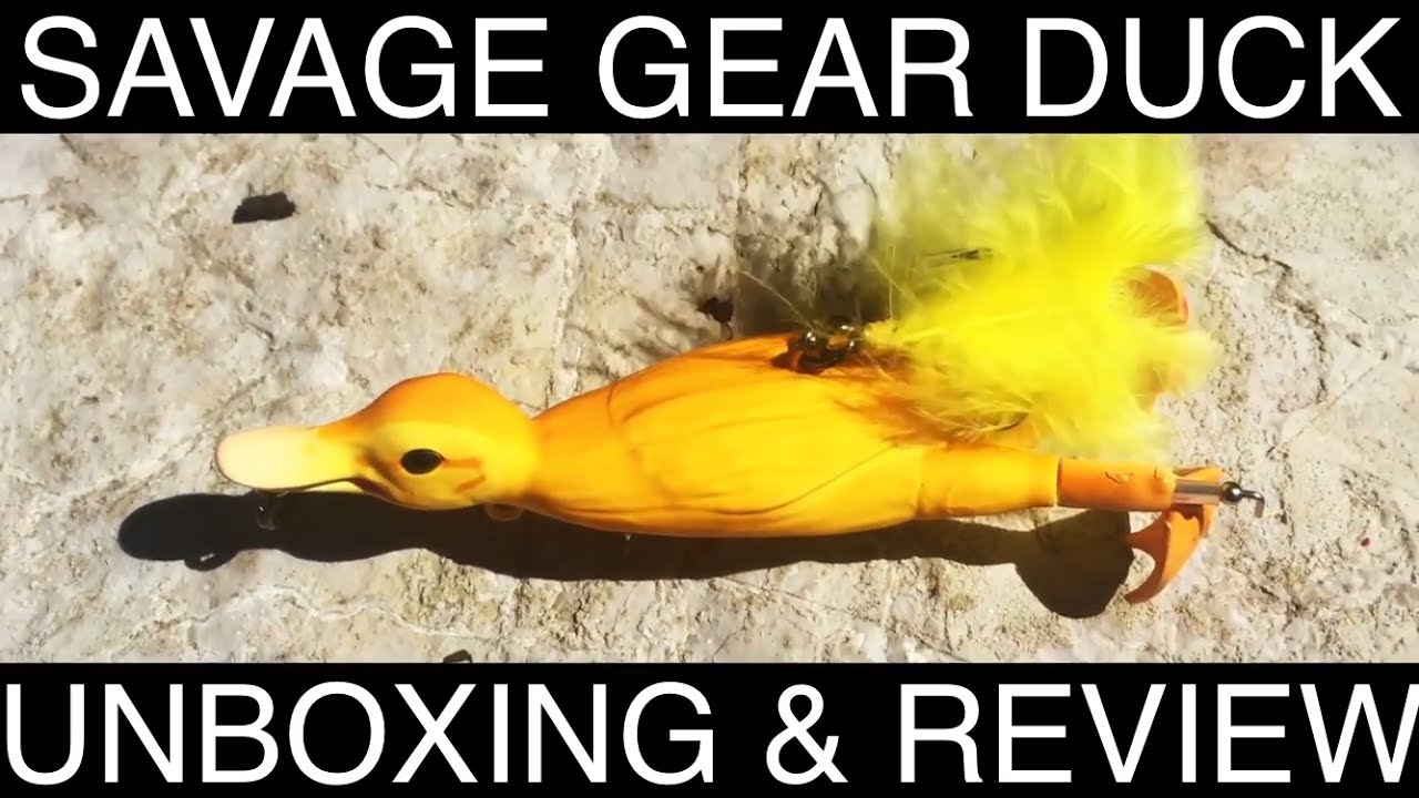 SAVAGE GEAR DUCK UNBOXING AND REVIEW?!?!?