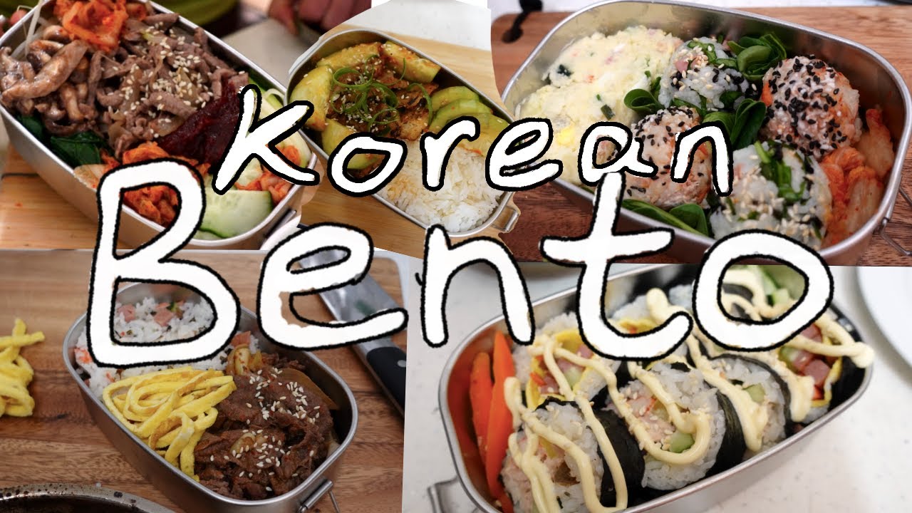 I made my husband Korean food for a week | Korean lunch box