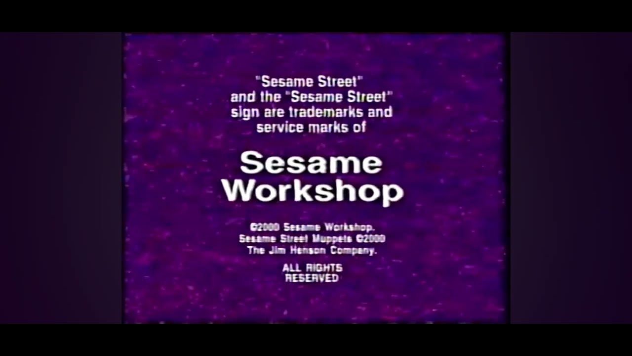 Children's television Workshop / Sesame Street toodle loo 2000