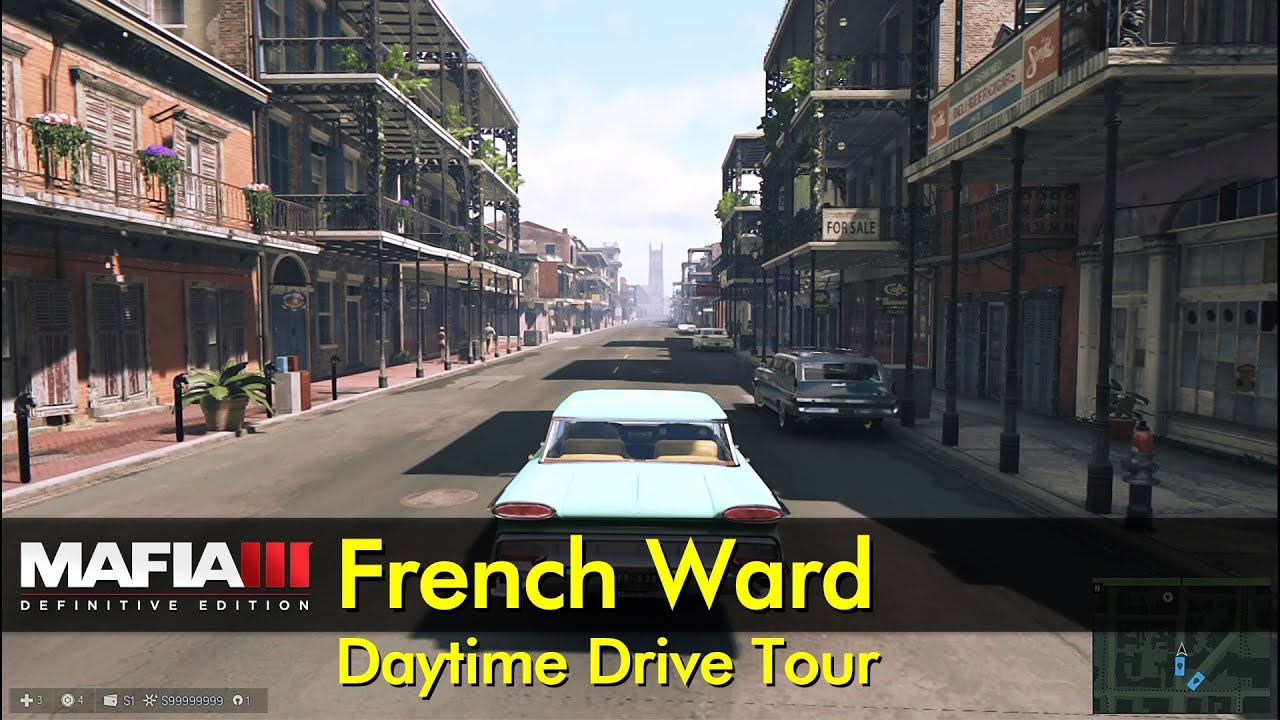 French Ward daytime drive | Mafia III: Definitive Edition