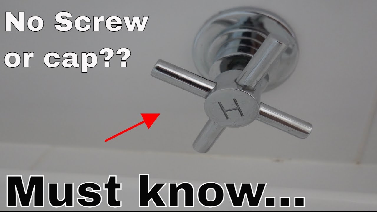 How to remove tap handle - no screw