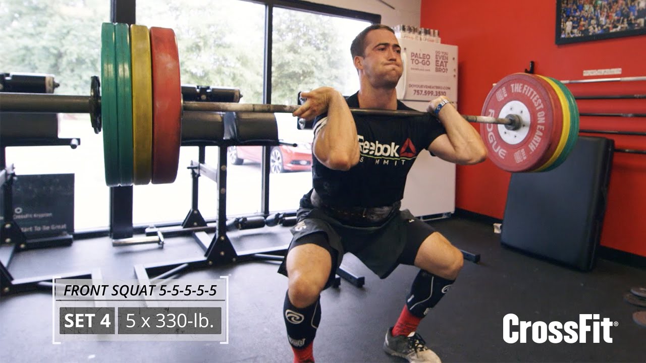 Ben Smith: 5x5 Front Squat