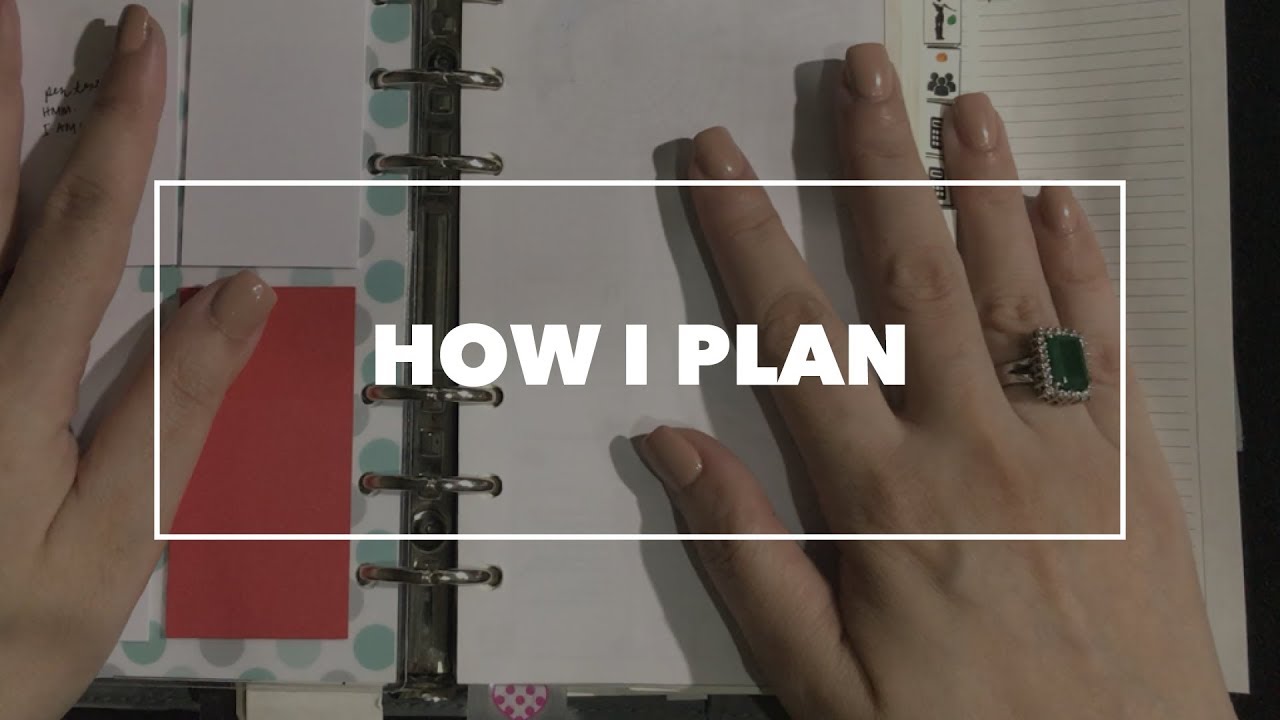 How I plan (2017) A rather long video
