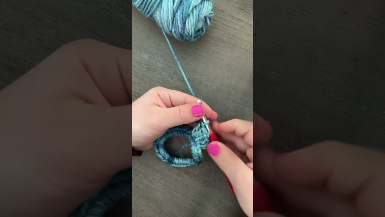 🧵 Crochet scrunchie tutorial 🧵#scrunchies #crochet #tutorial