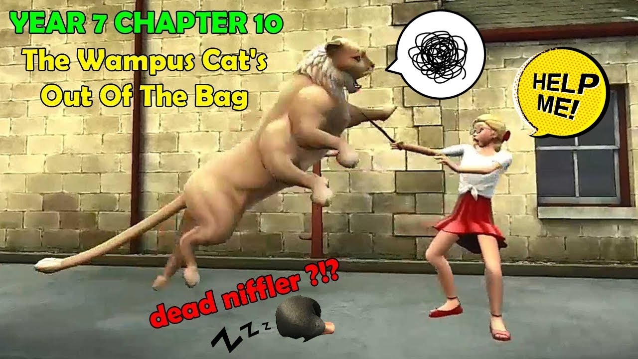 Year 7 Chapter 10 The Wampus Cat's Out Of The Bag Harry Potter Hogwarts Mystery