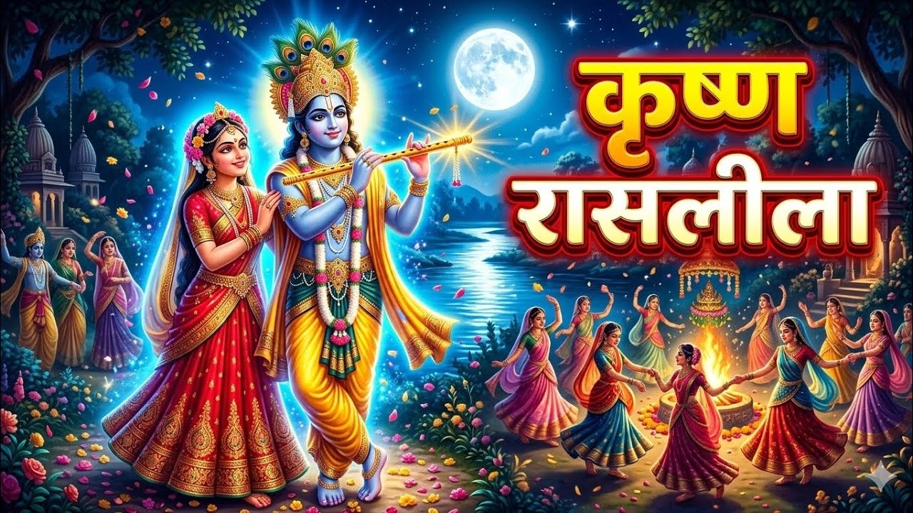 Vrindavan Rasleela | Krishna Raas Leela Bhajan 2026 | Radha Krishna Beautiful Bhakti Song | 