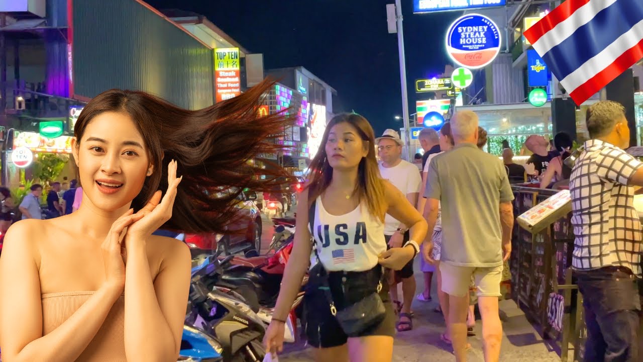 Koh Samui Chaweng Beach Thailand Nightlife Walking Tour April 2024