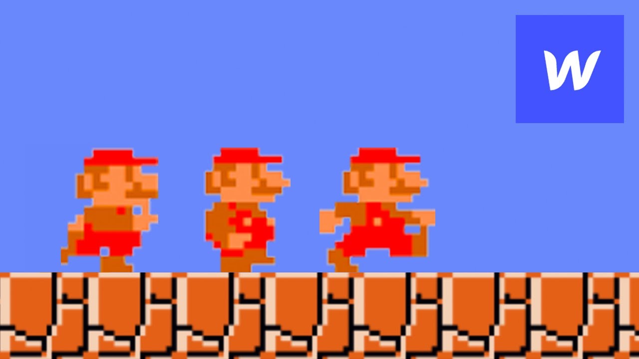🔴 Animate Mario in Webflow with ChatGPT and Javascript