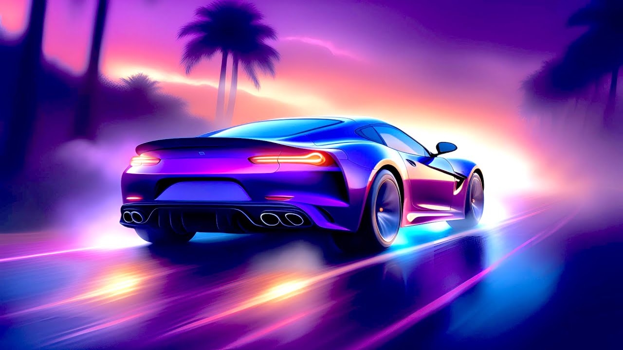 O U T R U N - 2 #Synthwave / #Retrowave / Ambient Mix - For Study | NO ADS