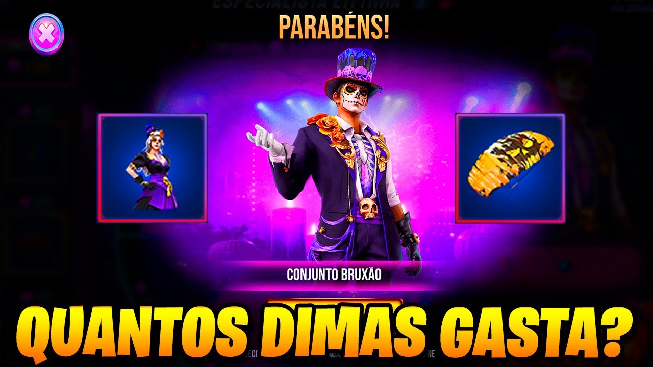 TESTANDO EVENTO ESPECIALISTA EM MIRA FREE FIRE! QUANTOS DIAMANTES GASTA? NOVO EVENTO FREE FIRE