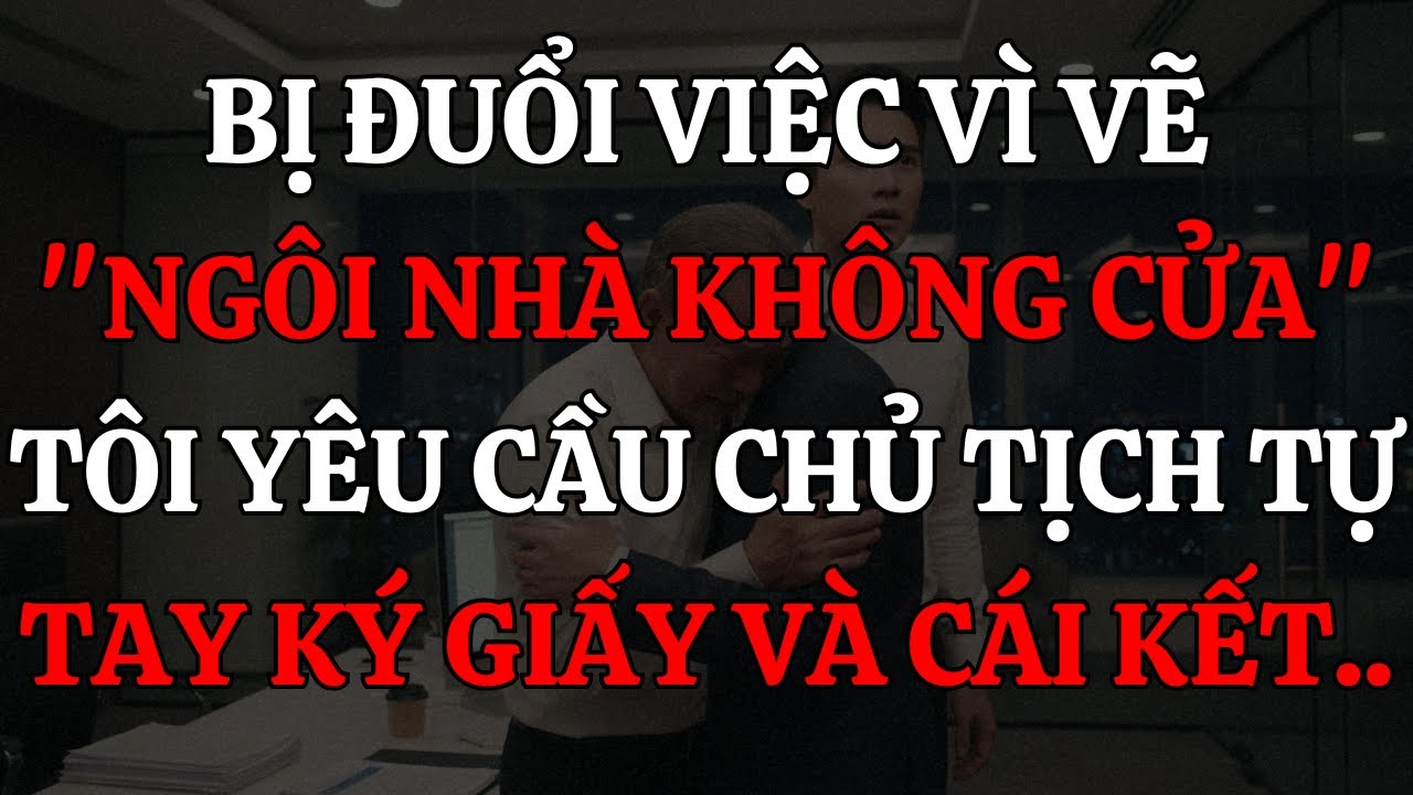 Bị Đuổi Việc Vì Vẽ Ngôi Nhà Không Cửa, Tôi Yêu Cầu Chủ Tịch Tự Tay Ký Giấy Và Cái Kết..