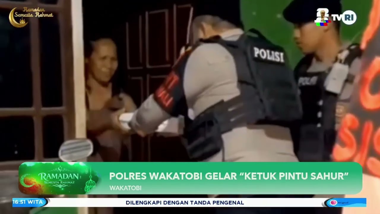 TVRI: POLRES WAKATOBI GELAR 