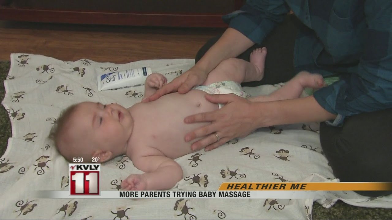 More Parents Trying Baby Massage