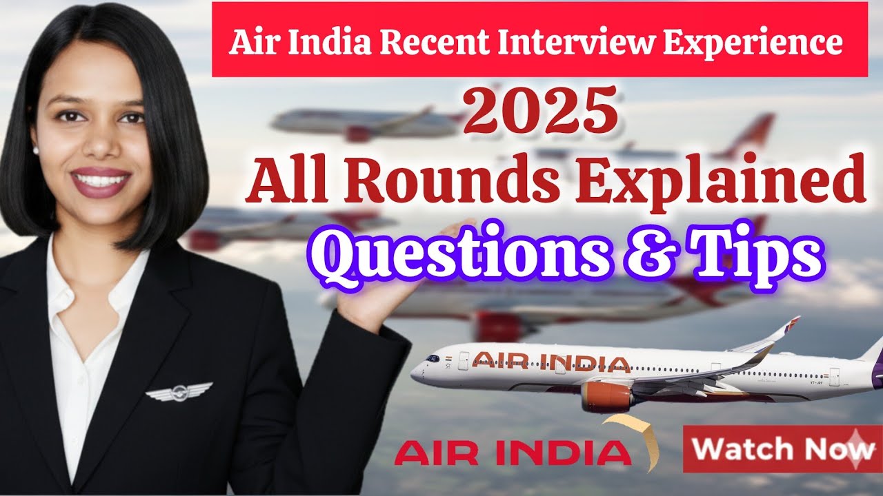 Cabin Crew Recent Walk-in Interview Experience by Air India 2025| Rounds & Questions in Details 