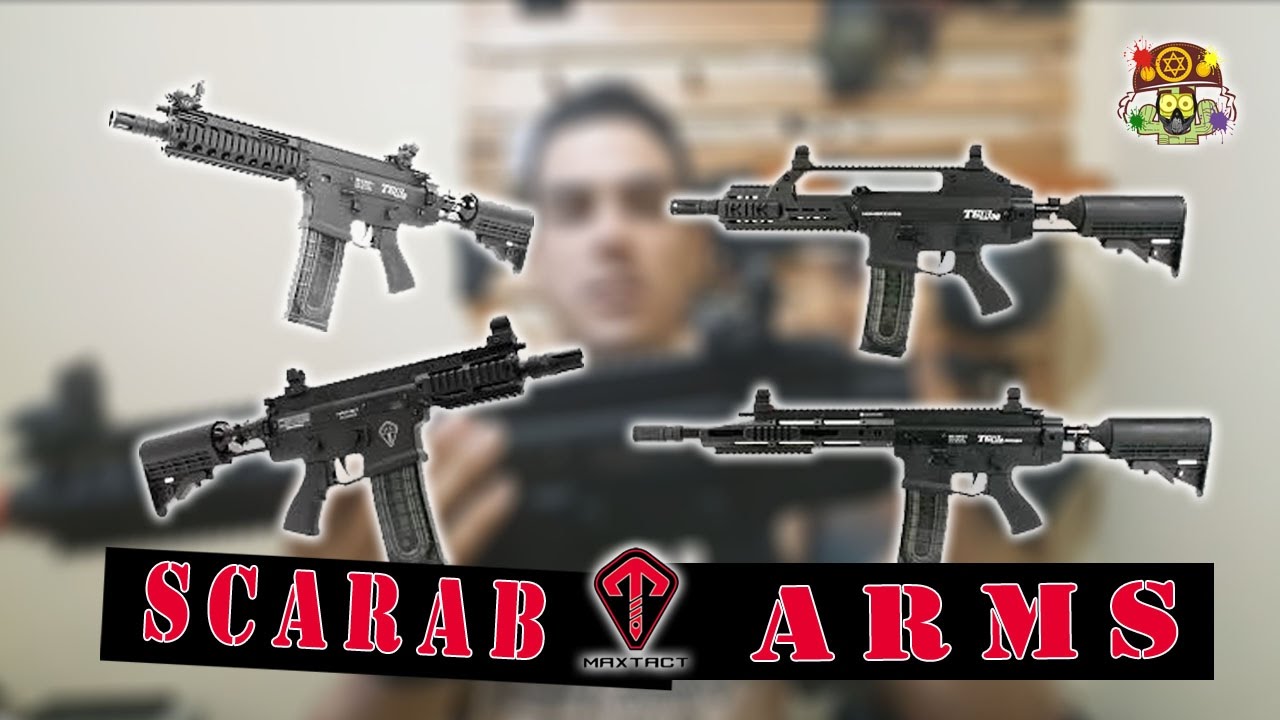 Scarab Tgr2 MK2 , CQb, RONIN e TGRG36 | Review em Portugu&ecirc;s