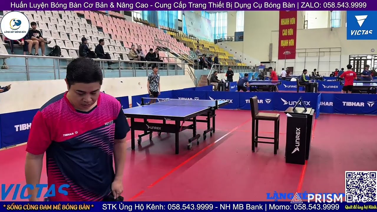 Tuấn Nam Định vs Nam Con - Tứ Kết Đơn Hạng A | Giải Bóng Bàn Thiên Trường Open 2025