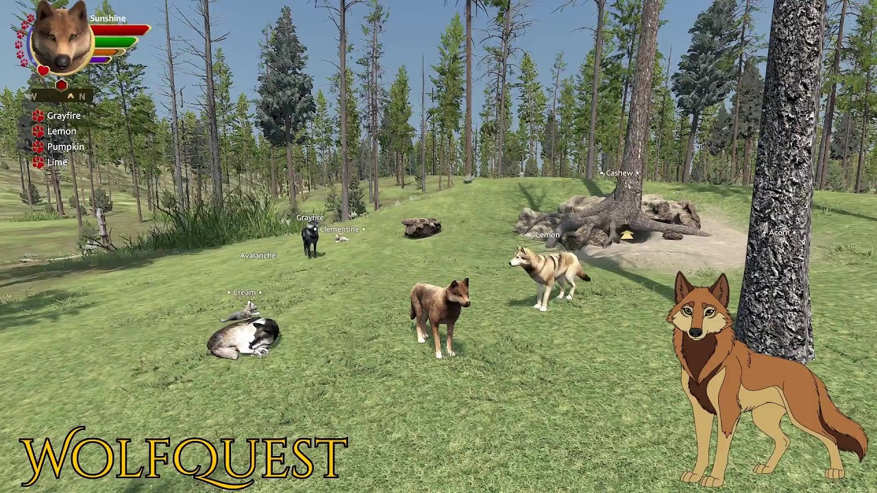 WolfQuest - Sunshine's Pack - Episode 6