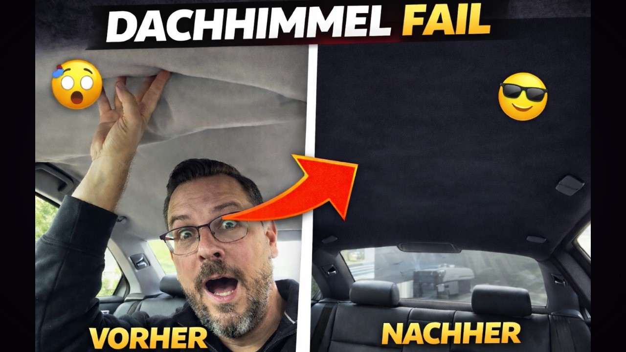 BMW E46 330ci - Dachhimmel gerettet – Alcantara statt Hängehimmel! -Folge 8